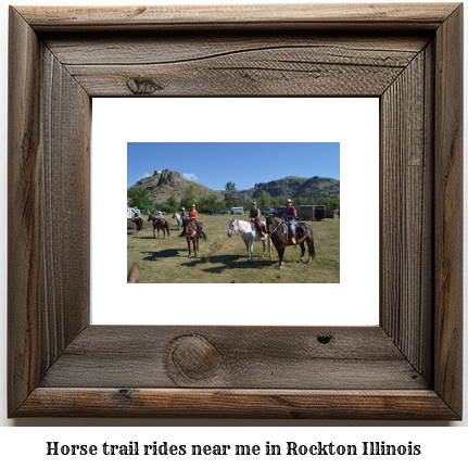 horse trail rides near me in Rockton, Illinois